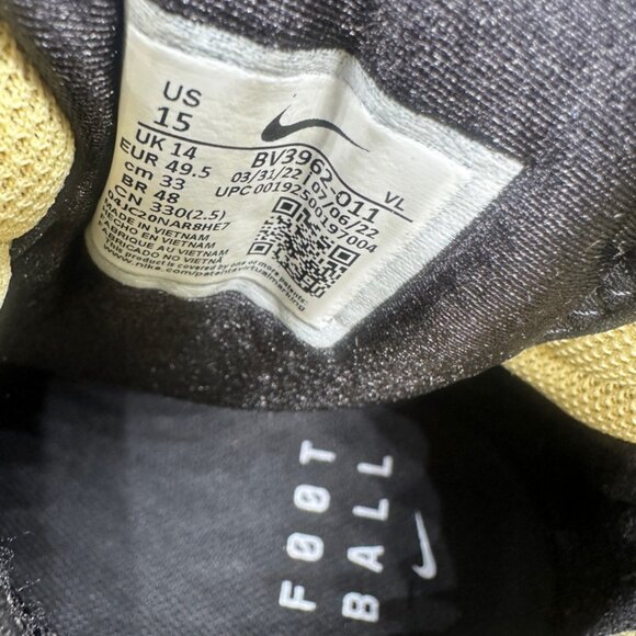 Nike Force Savage Elite 2 “Black Gold” size 15 mens - Picture 6 of 7